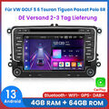 Für VW GOLF 5 6 Touran Tiguan Passat Polo 6R Carplay Autoradio GPS NAVI CD 4+64G