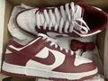 NIKE DUNK LOW ‚Team Red’ EU44,5 US10,5 weiß dunkel rot Bordeaux Burgund