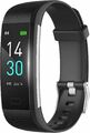 HR Fitness Smartwatch, Sportuhr mit Temperatur- Puls- und Blutdruckmessung, IP68