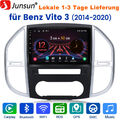 4G+Wifi Android 13  Autoradio 10.1" 2+64G für Mercedes Benz Vito 3 14-20 Carplay