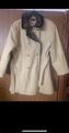 DAMEN JACKE „ Morgan“ Gr. Xl - Beige MIT WEBPELZKRAGEN