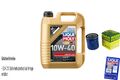 INSPEKTIONSKIT FILTER LIQUI MOLY ÖL 5L 10W-40 für Peugeot 205 I Cabriolet 741B