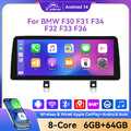 für BMW F30 F31 NBT Autoradio GPS Navi 12,3'' Android 14 Multimedia Screen WIFI