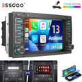 Android 13 Auto 2+32G Carplay Autoradio GPS NAVI BT für VW Touareg T5 Multivan V