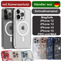 Handy Hülle MagSafe iPhone Modelle 12, 13, 14, 15, PRO, MAX, Kameraschutz