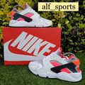 ❤ BRANDNEU MIT ETIKETT & authentische Nike® Air Huarache ""Icons Infrarot"" Turnschuhe in UK Größe 8,5