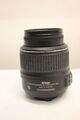 Nikon AF-S 18-55 mm 1:3,5-5,6G VR MIT HAMA UV52 (MMX) FILTER KEINE DECKEL