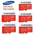 Samsung Evo Plus Micro SD Speicherkarte 32GB 64GB 128GB 256GB 512GB SDXC 100MB/s