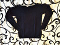 ESPRIT Damen Strick Pullover Langarm Dunkelblau Gr.S - TOP