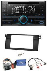 Kenwood CD 2DIN DAB USB Lenkrad Bluetooth Autoradio für BMW 3er E46 00-06 Profi