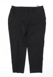 Doro schwarze Damenhose aus Polyester Größe 12 L25 mit normalem Reißverschluss