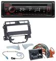 Kenwood MP3 CD USB Bluetooth DAB Autoradio für Opel Meriva B (ab 2010)