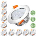 10X LED Einbaustrahler 3W/5W/7W Unter-Einbauleuchten Einbauleuchte