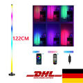 120CM LED Stehleuchte Dimmbar Farbwechsel Farbig Lichtsäule APP RGB Standleuchte