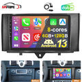 DAB+ Für Mercedes Benz Smart 451 2010-2015 Autoradio GPS Navi BT CarPlay 6G+128G