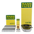 MANN Filterset für BMW 5er F10 F11 F07 525d 530d 535d 7er F01-04 730d 740d N57