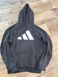 ADIDAS: schwarzer Hoodie in Gr. S **TOP**