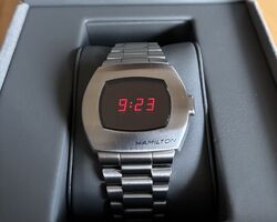 Hamilton PSR - Retro LED Sammleruhr