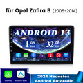 Für Opel Astra H 2004-2008 Zafira B 2005-2015 9" Android 13 Autoradio GPS NAVI