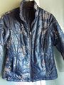 super Gina Laura Wende-Stepp-Jacke Blau-Töne Gr S/M/L 36/38/40 pflegeleicht