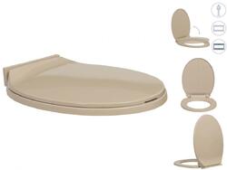 Toilettensitz Mit Absenkautomatik Beige Oval