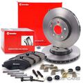 BREMBO BREMSSCHEIBEN Ø300 +BELÄGE +VWK VORNE FÜR MERCEDES VITO MIXTO W-639 W447