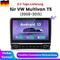 Android 13 Autoradio Für VW Multivan T5 08-2015 GPS Nav WIFI DAB+ 4+64GB Carplay