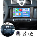 32G Für Smart Fortwo 451 2010-2015 Android 13 Carplay Autoradio GPS Kam Mik DAB+