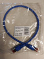 CAT6 Netzwerkkabel Patchkabel Rundkabel Ethernet  LAN DSL 0,5 m blau