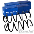2x SACHS FAHRWERKSFEDER VORDERACHSE passend für FIAT DOBLO OPEL COMBO KASTEN