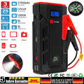 27000mAh Auto KFZ Starthilfe Jump Starter 2000A Ladegerät Booster Powerbank 12V