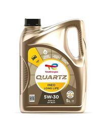 TOTAL Quartz 5W-30 5 Liter Motoröl INEO Long Life MB 229.51, VW 504 00, Porsche