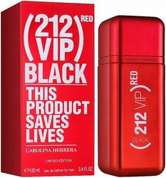 CAROLINA HERRERA 212 VIP BLACK RED EDP 100ML Original Rare