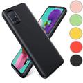 Schutzhülle Silikon Hülle Für Samsung Galaxy A71 Handy Tasche Case Cover matt