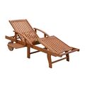 Sonnenliege Gartenliege Relaxliege Strandliege Liege Holz Holzliege Klappbar