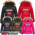 Geographical Norway Damen Parka Jacke Winterjacke Kapuze Webpelz WR617F/GN 