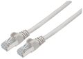 Intellinet Network Patch Cable, Cat7 Cable/Cat6A Plugs, 0.25m, Grey, Copper, S/F