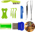 10stück Zeckenzange Set, Profi Zeckenzange Mensch für Pet Reißen Fleck Entferner