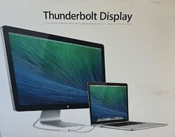Apple Thunderbolt Display 27" IPS LED Monitor MC914ZM/B 2560x1440 Macbook iMac