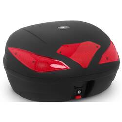 Topcase Motorradkoffer Roller Koffer Motorrad 62 L 2 Helme inkl. Adapterplatte