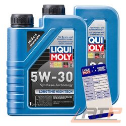 2x 1 L LITER LIQUI MOLY LONGTIME HIGH TECH 5W-30 MOTOR-ÖL MOTOREN-ÖL 32077738### INKL. ÖLWECHSEL-ANHÄNGER ###