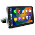 10" Android 12 DAB+ Autoradio GPS Navi 1DIN WIFI 360° Drehbar Bildschirm carplay