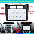 Für Toyota Yaris 2007-2012 Android 12.0 Autoradio Radio Apple CarPlay GPS 8+128G