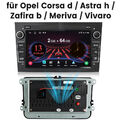 2+64G Fan Carplay Android13 FürOpel Astra Vectra Zafira Signum GPS Nav Autoradio