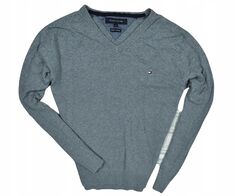 TOMMY HILFIGER Herren Pullover aus Baumwolle und Kaschmir / M