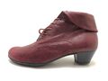 Gabor Damen Stiefel Stiefelette Boots Rot Gr. 37,5 (UK 4,5)