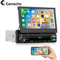 7" 1DIN Flip Autoradio Touchscreen Bildschirm Bluetooth USB SD MP5 Player Radio