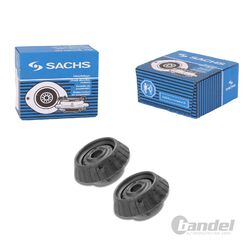 2x SACHS FEDERBEINLAGER DOMLAGER VORNE passend für HONDA JAZZ 2