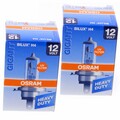 2x H4 OSRAM Original Line OEM 94193 Halogenlampe Autolampe Set