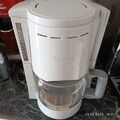 Kaffeemaschine, Filterkaffee, weiß, 10 Tassen, kompakt, Glasbehälter, Haushaltsg